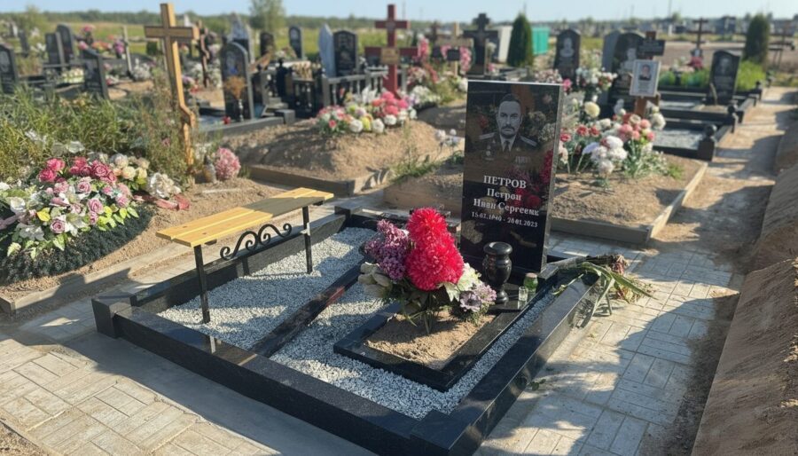 Комплекс с гранитной оградой